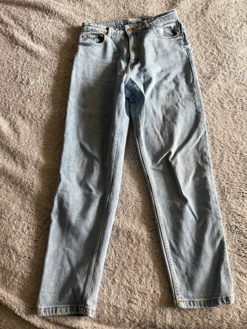 Zara Light Blue Denim Jeans